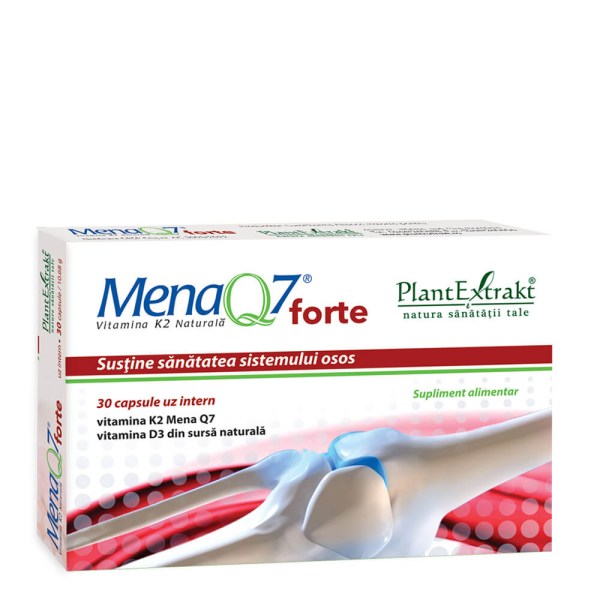 Mena Q7 forte Vitamina K2 naturală, 30 comprimate