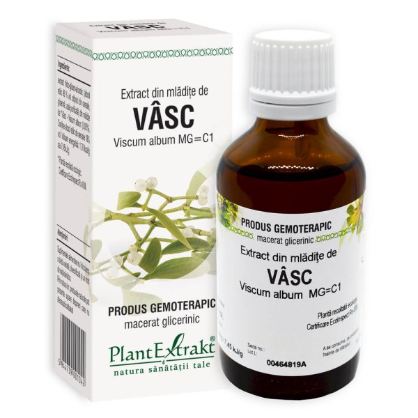 Extract din mlădiţe de Vâsc - Viscum album MG=C1, 50 ml