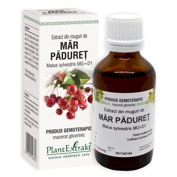 Extract din muguri de Măr pădureț - Malus sylvestris MG=D1, 50 ml