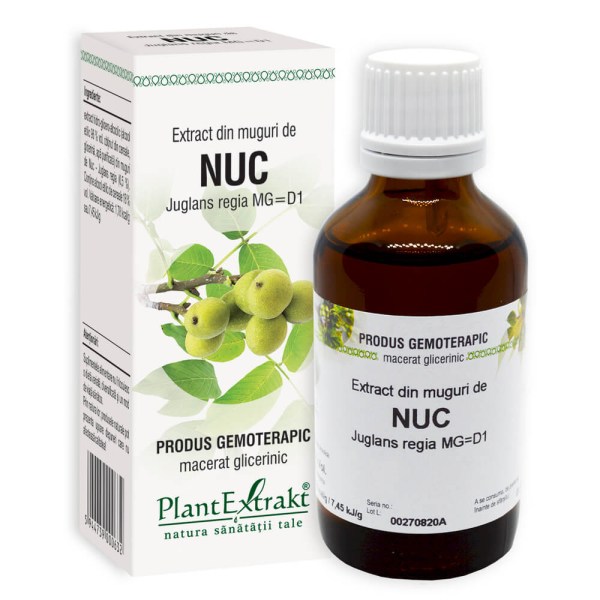 Extract din muguri de Nuc - Juglans regia MG=D1, 50 ml