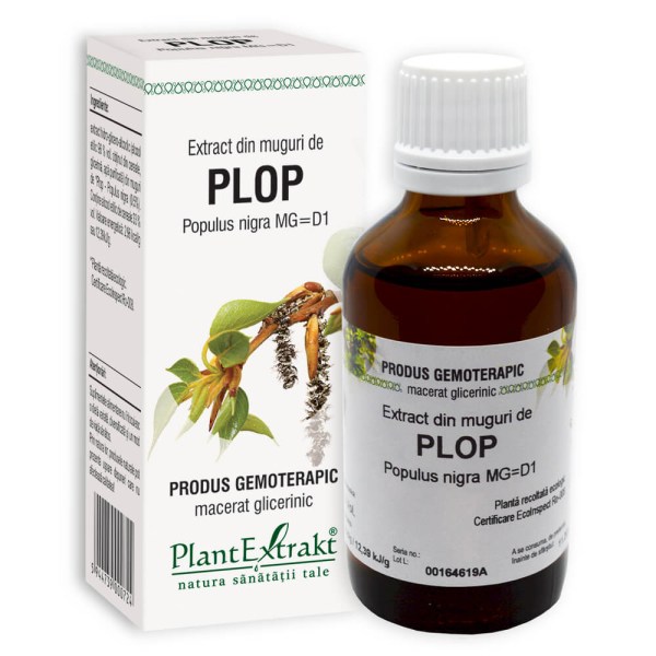 Extract din muguri de Plop - Populus nigra MG=D1, 50 ml