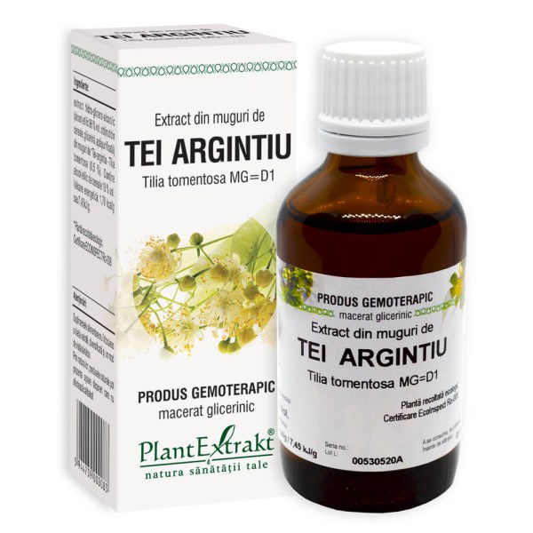 Extract din muguri de Tei argintiu - Tilia tomentosa, 50 ml