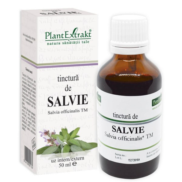 Tinctură de SALVIE, 50 ml